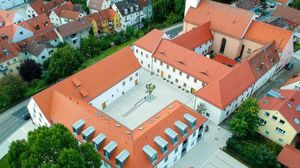 Luftaufnahme Evangelisches Zentrum