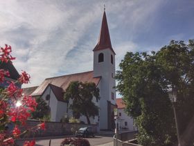 Blick auf die Christuskirche