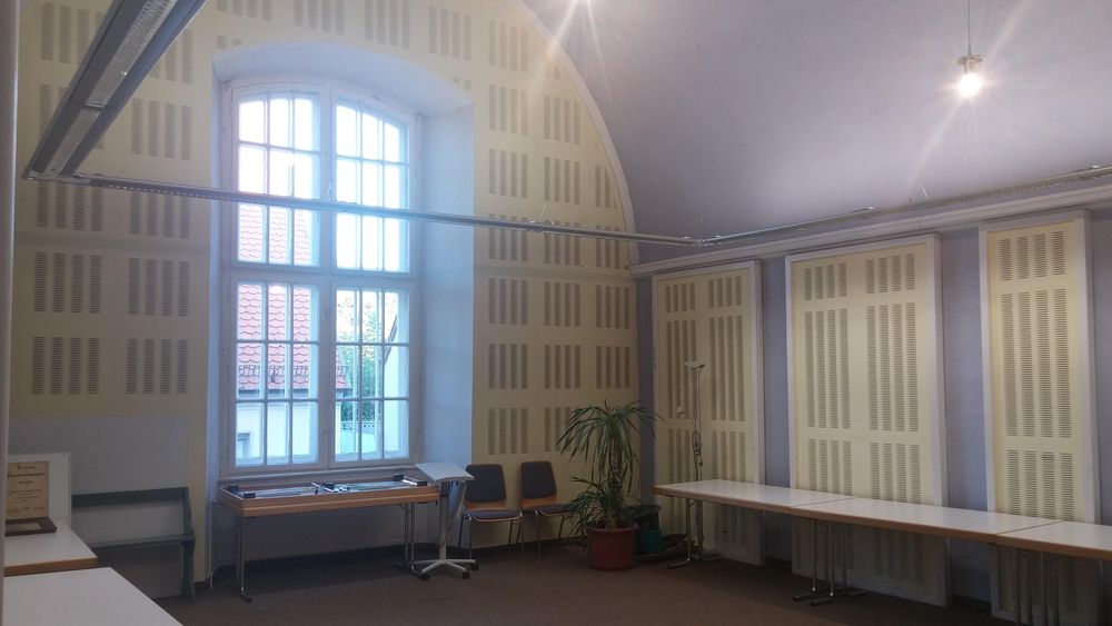 Kirchsaal im Obergeschoss