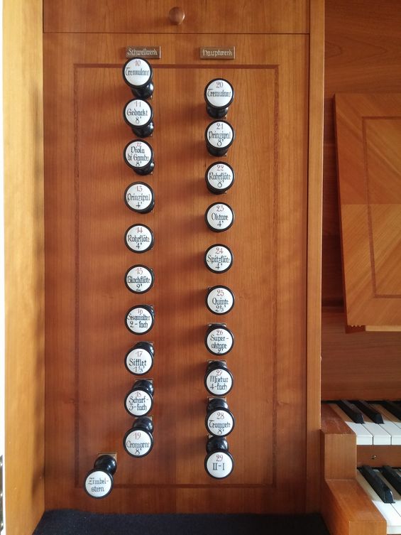 Schwell- und Hauptwerk