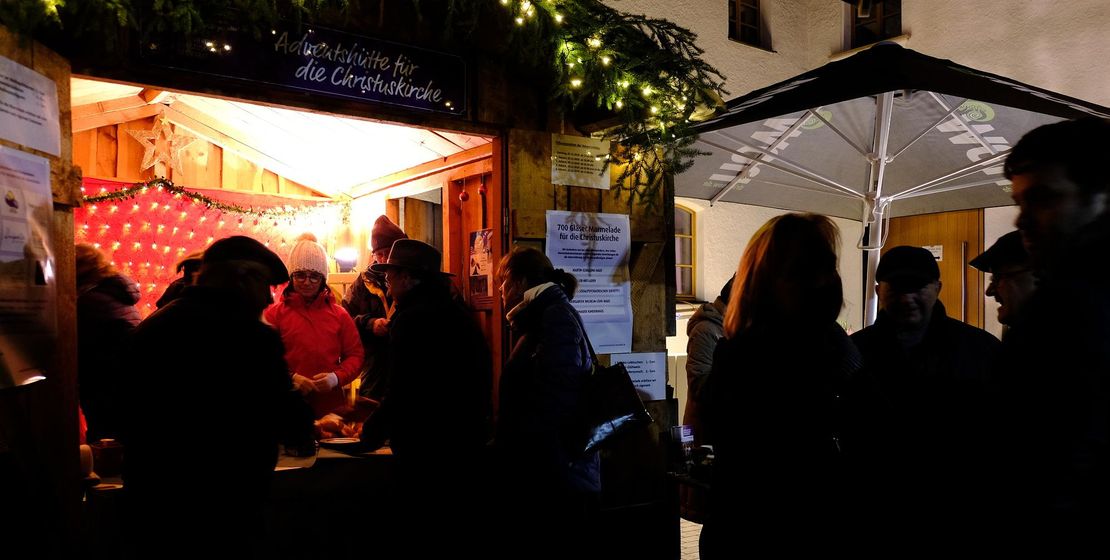 Adventshütte für Christuskirche, Foto Eifler