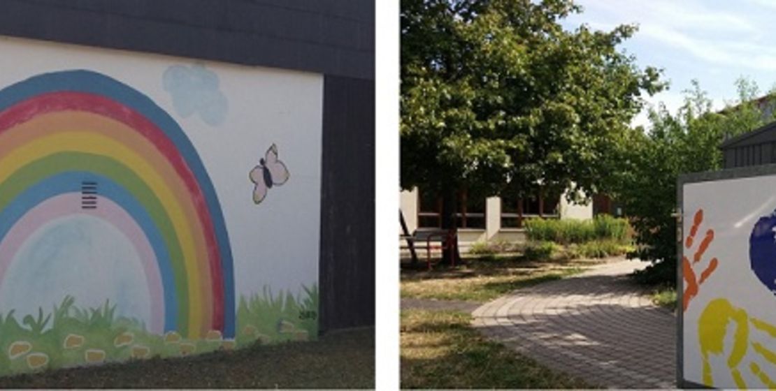 Bildkollage Kindergärten