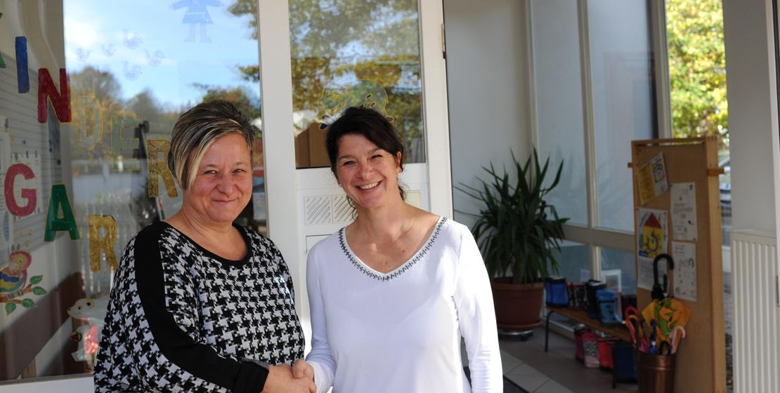 v.L.: Brit Trabandt, Natascha Feßmann, Foto: M. Murner