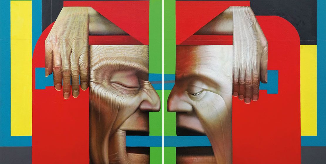 Kain und Abel, Künstler Peter König Kain und Abel, Künstler Peter König